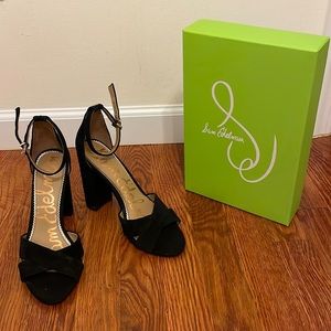 Sam Edelman Block Heels and Peep-toe Sandals